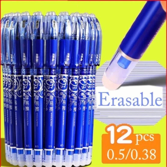 Stylo à gel effaçable.